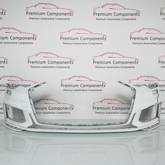 Audi A6 C8 Front Bumper S Line In White 2018 - 2022 [pp156]