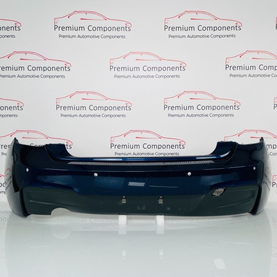 BMW 1 Series F20 F21 M Sport Rear Bumper Pre Lci In Blue 2012 - 2015 [ah131]