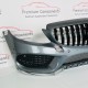 Mercedes C Class W205 Amg Front Bumper With Grills 2014 - 2018 [ac31]