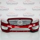 Mercedes C Class W205 Amg Line Front Bumper With Grille 2014 - 2018 [ah109]