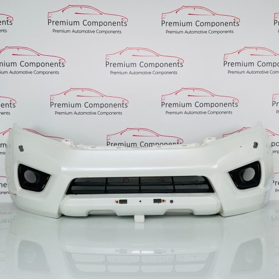 Nissan Navara Tekna Mk4 Front Bumper In White 2017 - 2021 [ah101]