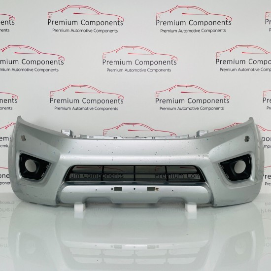 Nissan Navara Tekna Mk4 Front Bumper In Silver 2017 - 2021 [ah134]