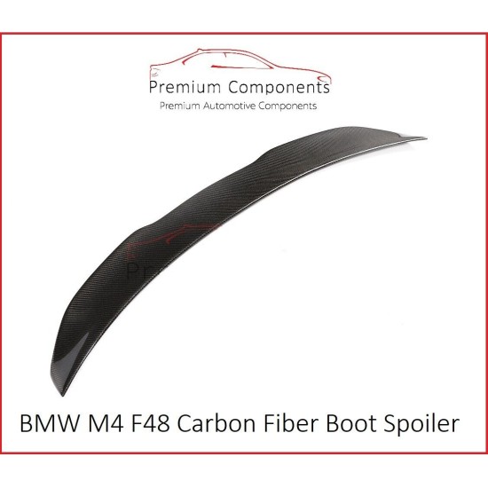 BMW M4 F82 Carbon Fiber Boot Spoiler Uk Stock 2014 - 2020 [m4]