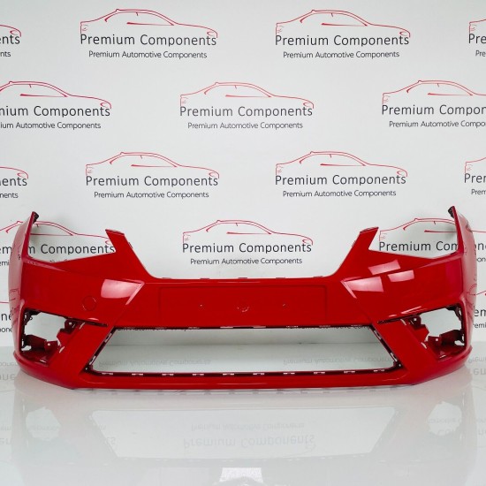 Seat Ibiza Mk5 Fr Front Bumper In Red 2017 - 2021 [ah126]