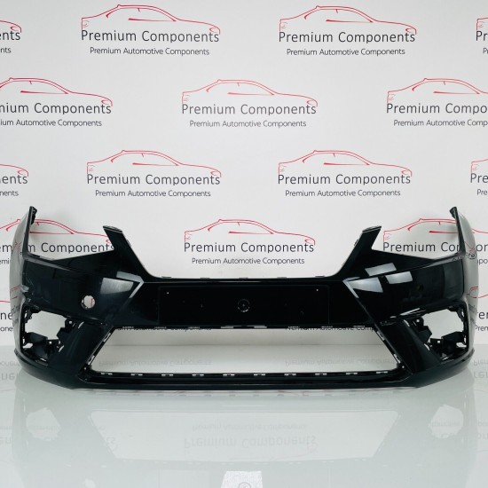 Seat Ibiza Front Bumper For Mk5 Fr In Black 2017 - 2021 [ah125]