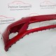 Seat Ibiza Front Bumper For Mk5 Fr In Red 2017 - 2021 [ah124]