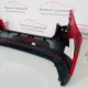 Seat Leon Rear Bumper Estate In Red With Diffuser 2012 – 2017 [n63]