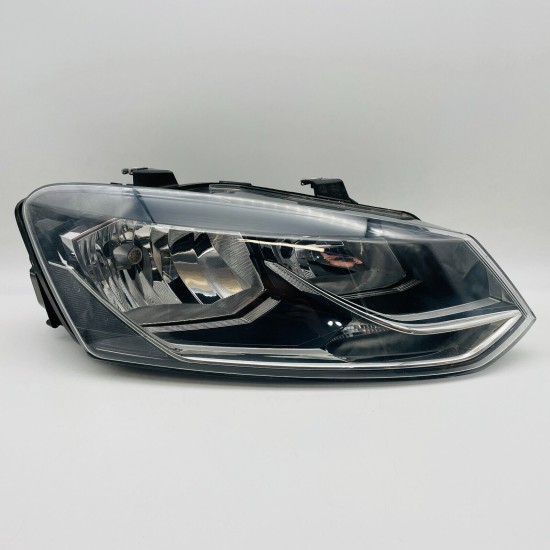 VW Polo Mk5 Face Lift Headlight Driver Side 2014 - 2018 [l147]