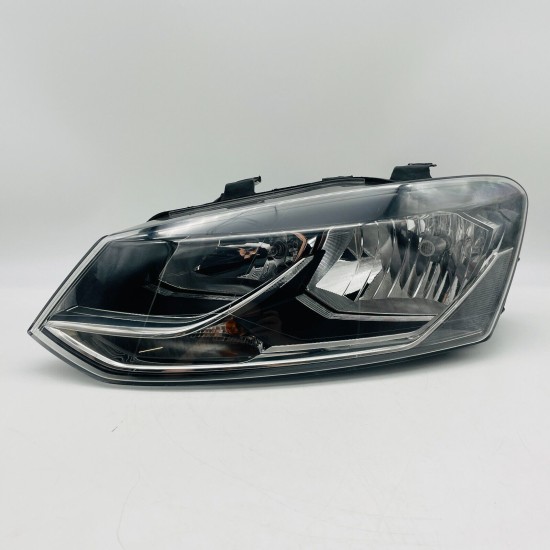 VW Polo Headlight Mk5 Left Passenger Side 2014 - 2018 [L348]